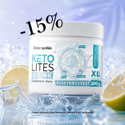 Keto Elektrolity - KetoLites XL, 300g